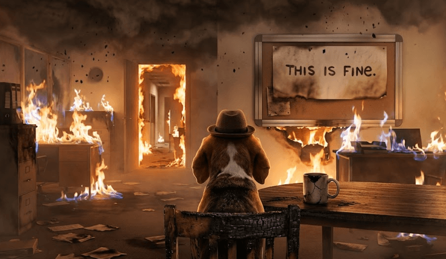 Mème This is fine