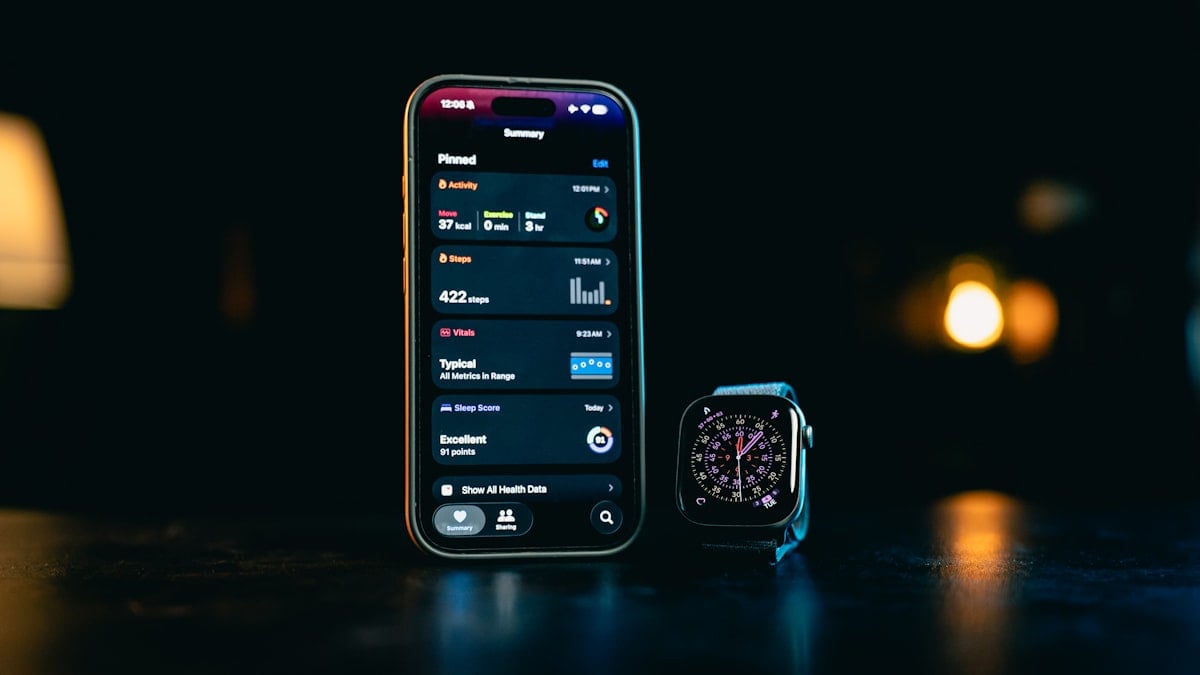 iPhone affichant Siri AI
