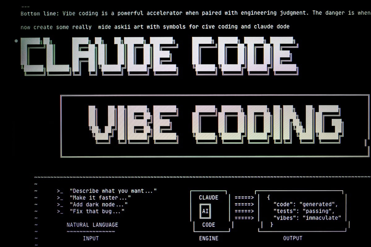 Interface de code avec