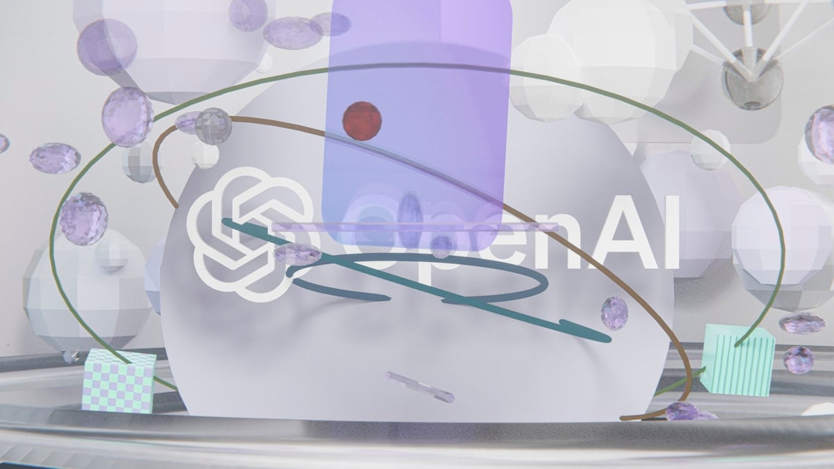 Logo OpenAI et interface